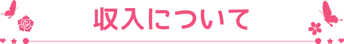 収入について